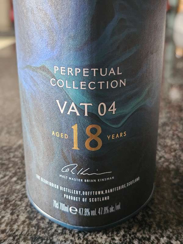 Glenfiddich Perpetual Collection VAT 04 Aged 18 Years