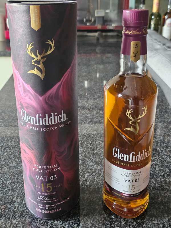 Glenfiddich Perpetual Collection VAT 03 Aged 15 Years
