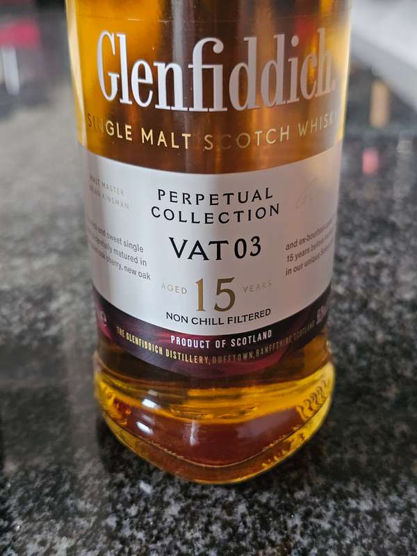 Glenfiddich Perpetual Collection VAT 03 Aged 15 Years