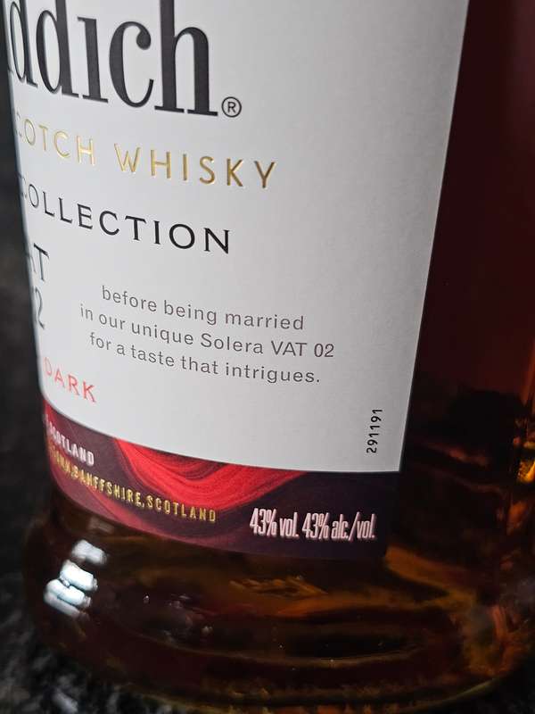 Glenfiddich Perpetual Collection VAT 02 Single Malt Whisky