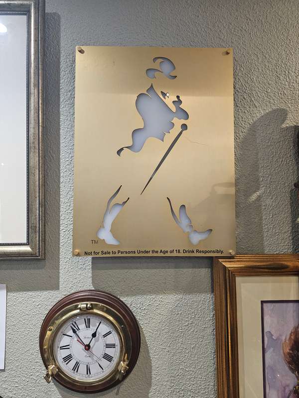 Johnnie Walker Illuminating Advertisement Board