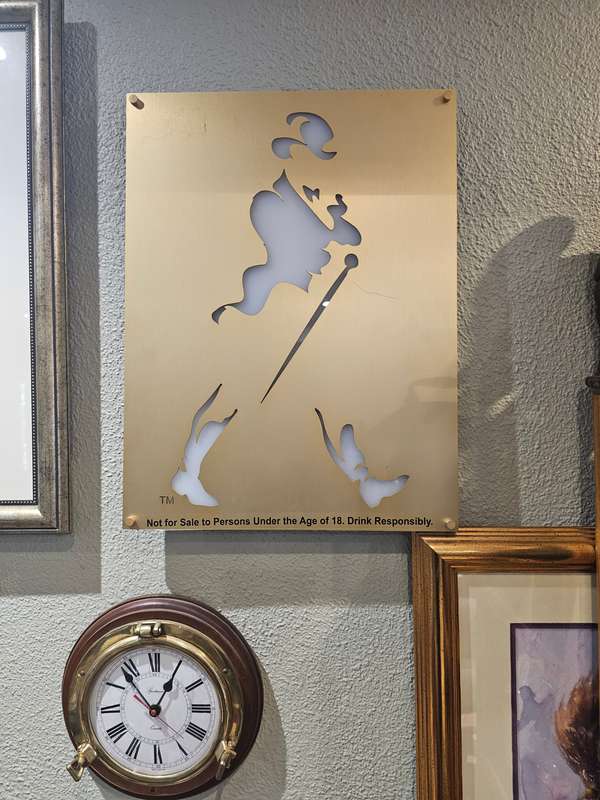 Johnnie Walker Illuminating Advertisement Board