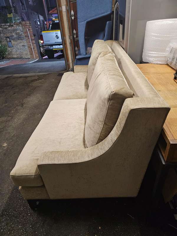 3 Seater Fabric Upholstered Sofa