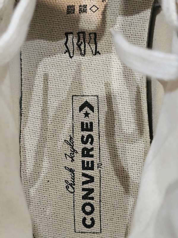 Converse Men's Chuck 70 Hi Canvas Black Sneakers