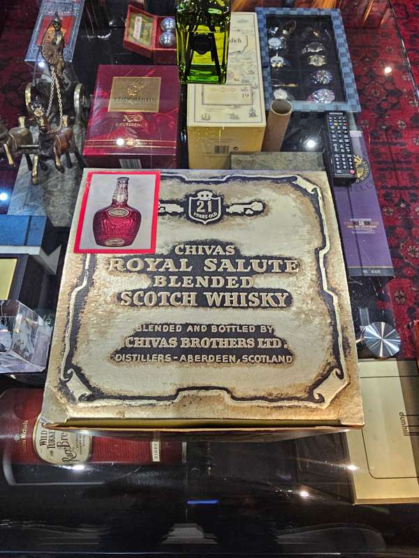 Chivas Regal Royal Salute 21 Year Old Ruby Flagon Whisky
