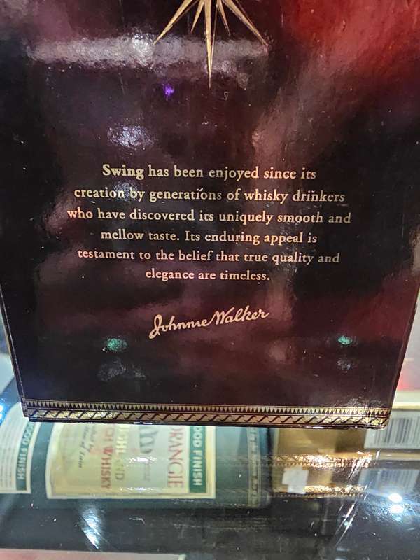 Johnnie Walker Swing 1970's Blended Scotch Whisky