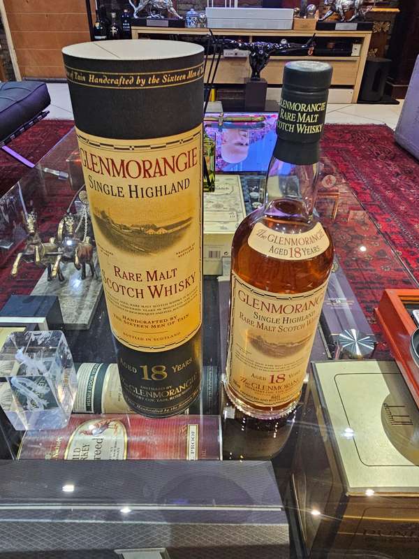 Glenmorangie 18 Year Old Single Highland Rare Malt, bottle from 1980s