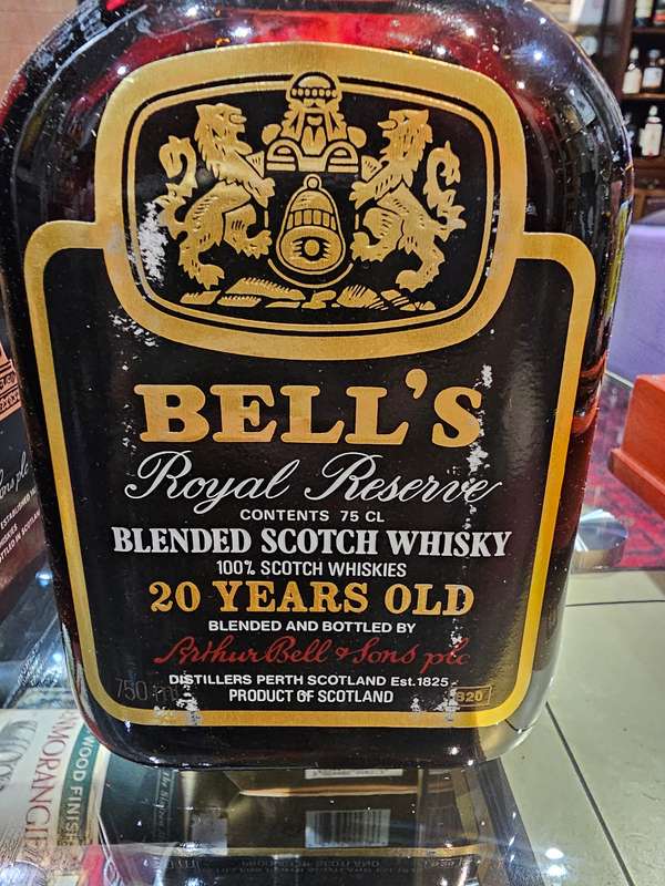 Bell's Royal Reserve 20 Year Old from 1980s