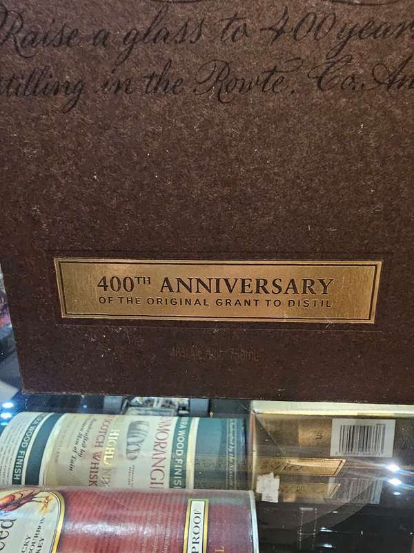 Bushmills 1608 400 Years Anniversary Edition Irish Whiskey