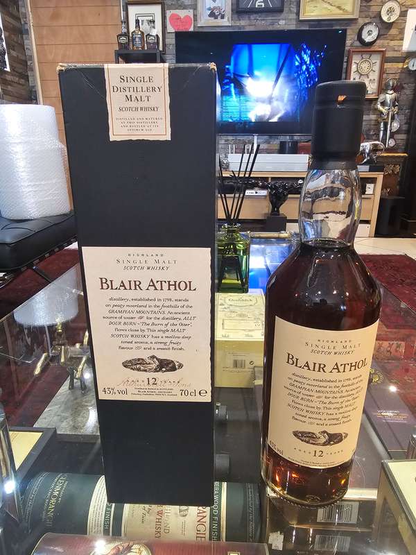 Blair Athol 12 Year Old Fauna Flora Whisky