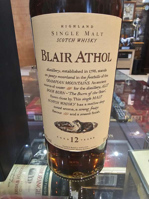 Blair Athol 12 Year Old Fauna Flora Whisky