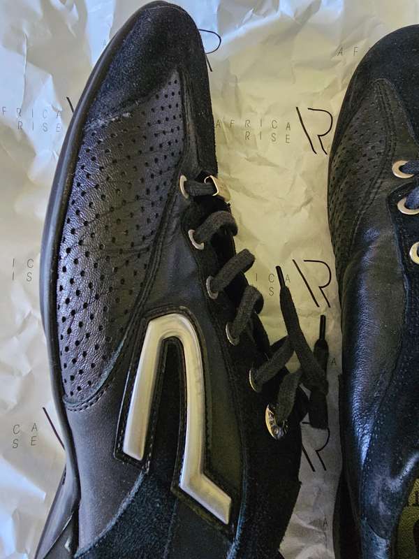 Roberto Botticelli Limited Leather and Suede Sneakers