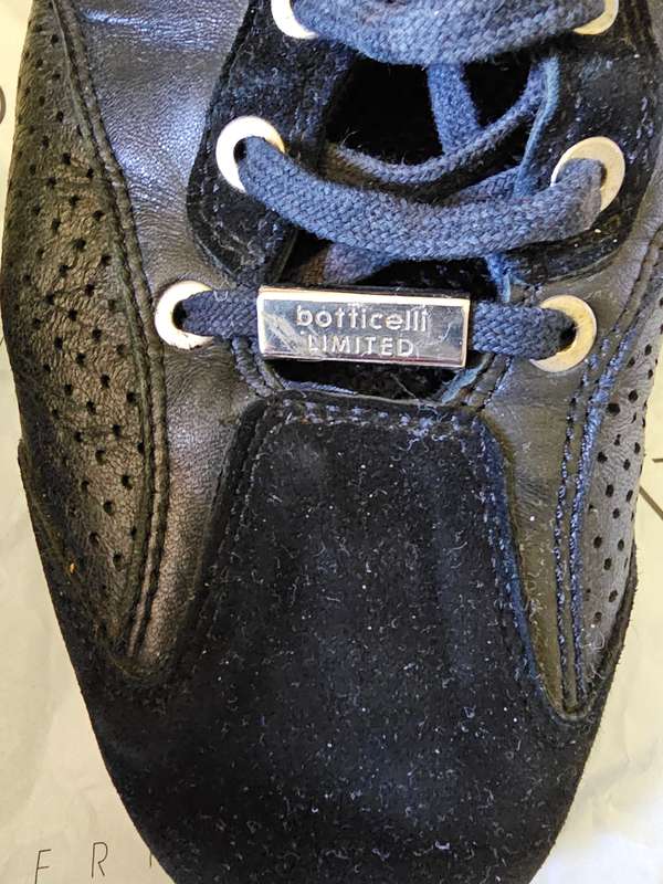 Roberto Botticelli Limited Leather and Suede Sneakers