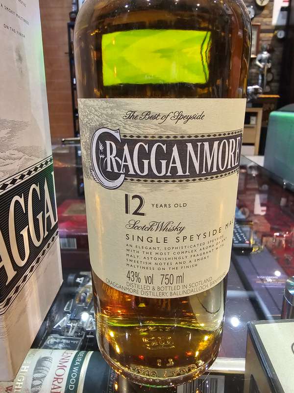 Cragganmore 12 Year Speyside Single Malt Whisky