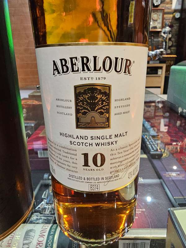 Aberlour 10 Year old Highland Single Malt Scotch Whisky