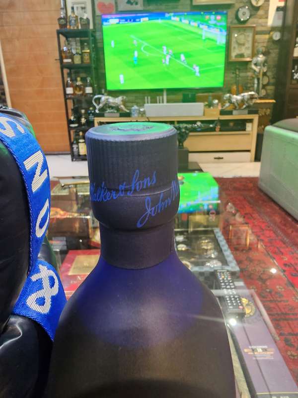Johnnie Walker Blue Label Ice Chalet Whisky available