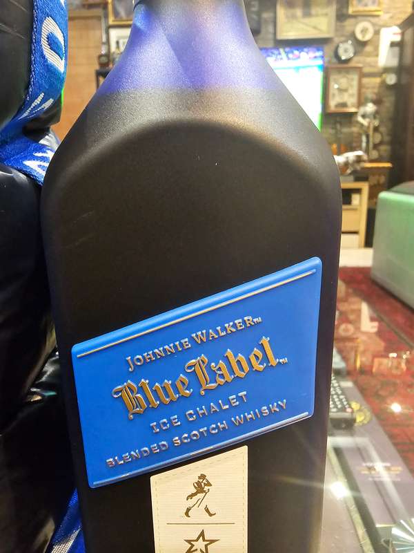 Johnnie Walker Blue Label Ice Chalet Whisky available