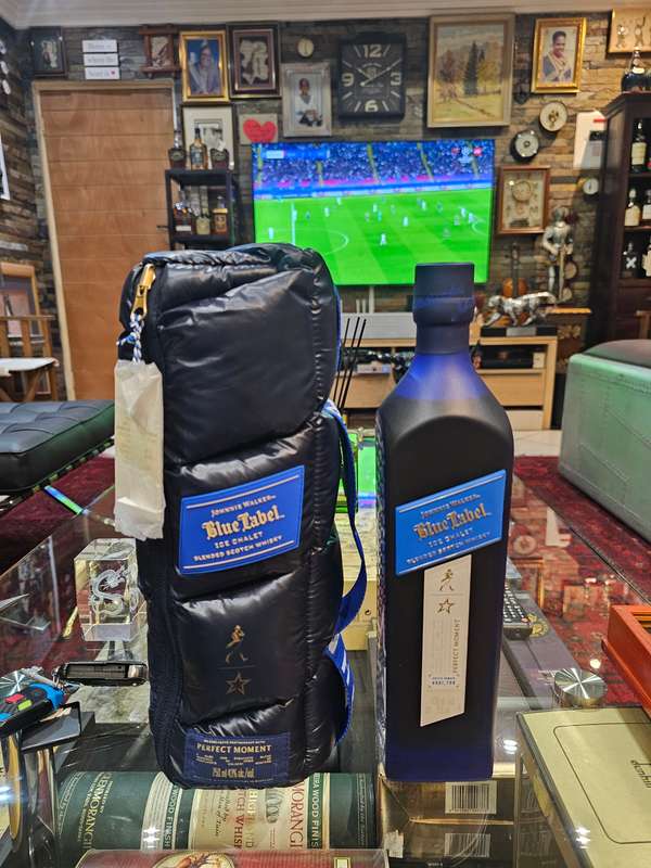 Johnnie Walker Blue Label Ice Chalet Whisky available