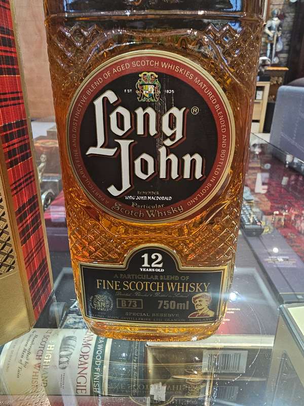 Long John Scotch Whisky 12 Years Old - Bot.70's