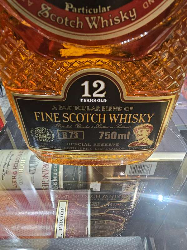 Long John Scotch Whisky 12 Years Old - Bot.70's