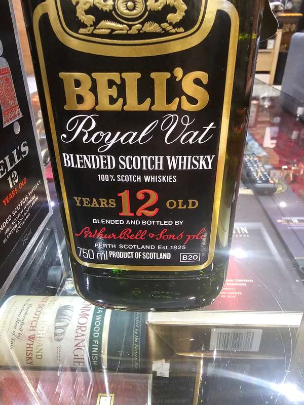 Bells Royal Vat 12 Year Old Whisky - Imported and bottled in the US by James B Beam Import Corp