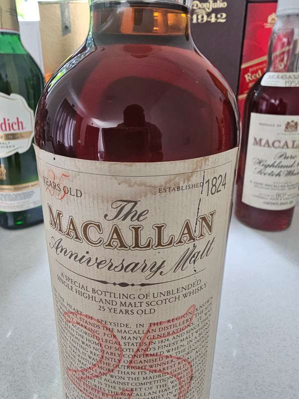 The Macallan 25 Years Old Anniversary Malt Whisky