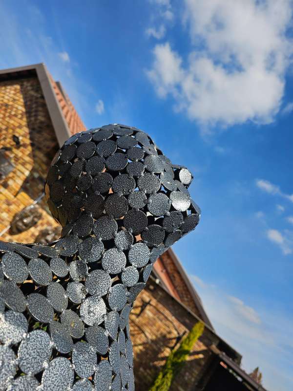 Faith Man Sculpture