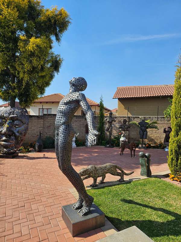 Faith Man Sculpture