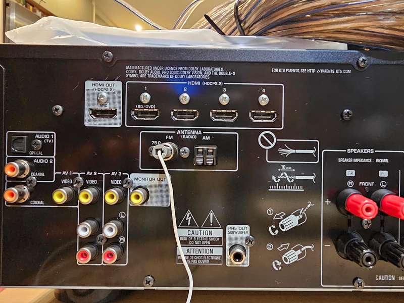Yamaha RX-V385 Natural Sound AV Receiver