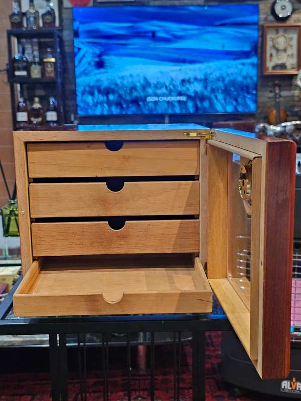 President Humidor Wooden Box