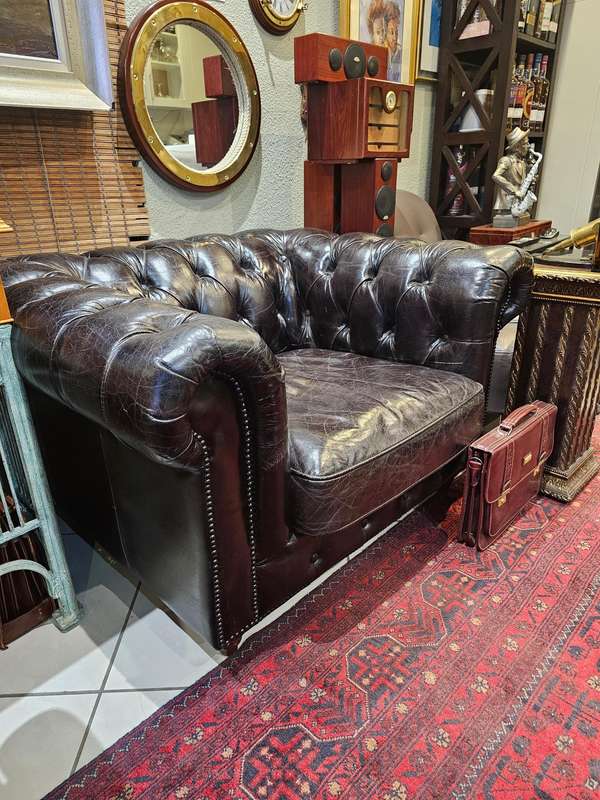 Jefferson Chesterfield Leather Armchair