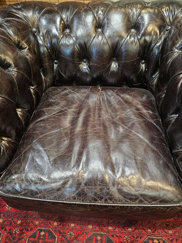 Jefferson Chesterfield Leather Armchair