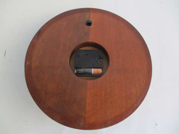 English Made Brass Porthole Ship Spectrum Clock