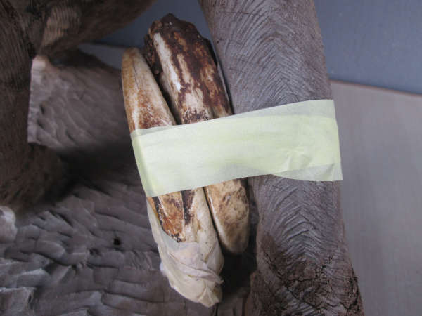African Elephant Driftwood Sculpture