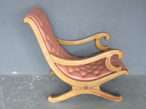 Chesterfield Leather Armchair