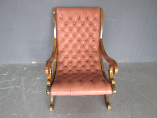 Chesterfield Leather Armchair