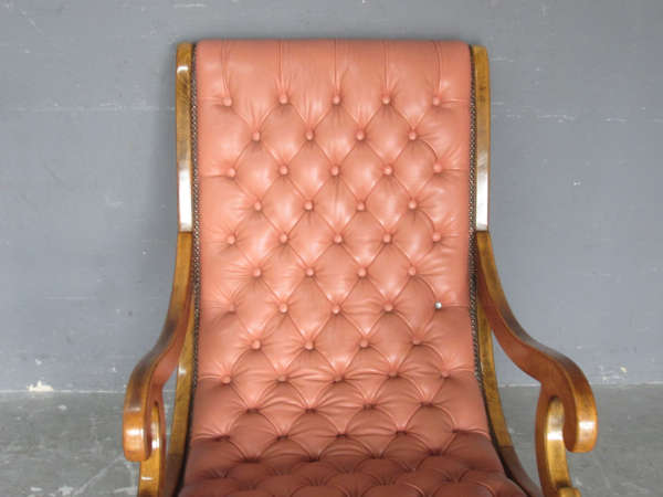 Chesterfield Leather Armchair