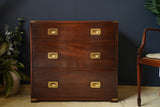 Mid Century Bevan Funnell Reprodux Military Cabinet