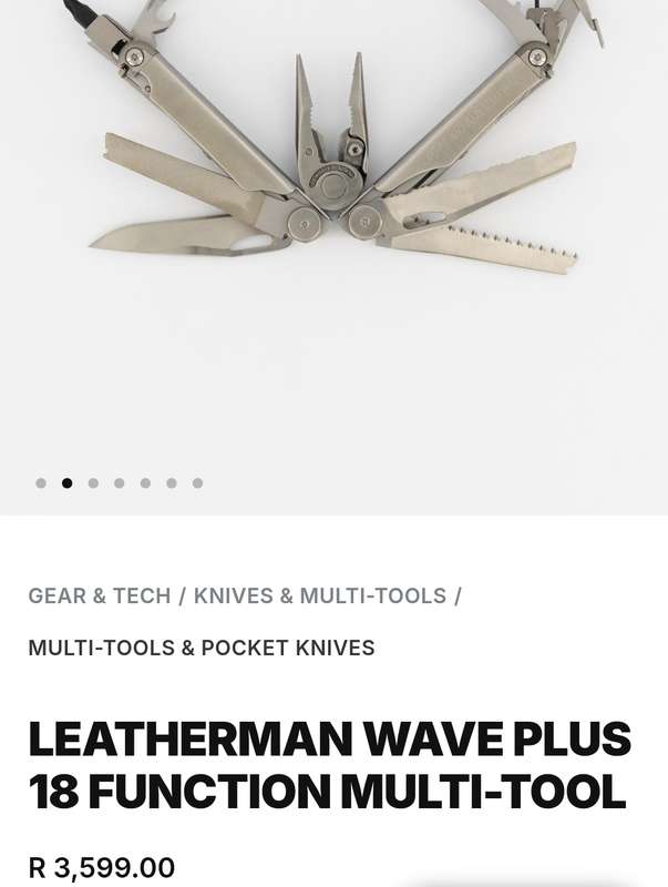 Leatherman Wave Plus 18 Function Multi Tool