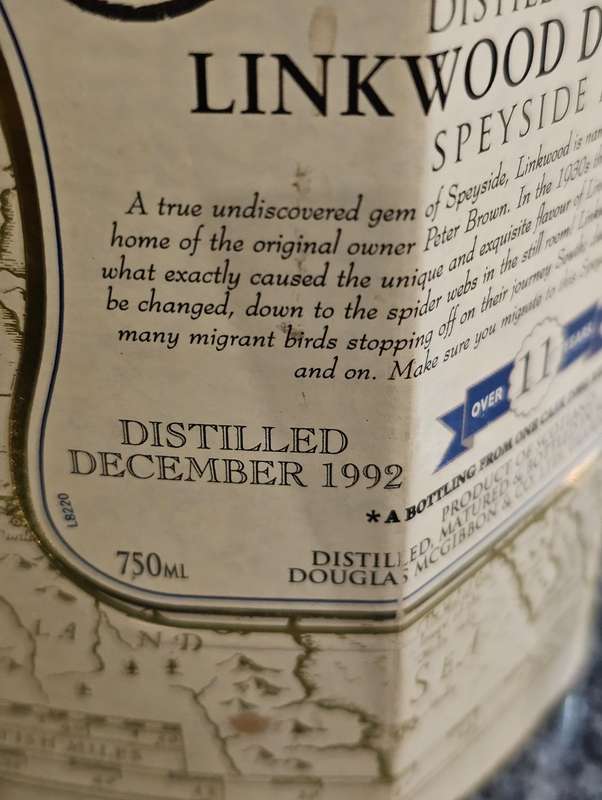 McGibbon's Provenance Linkwood Over 11 Years Old Speyside Malt Whisky