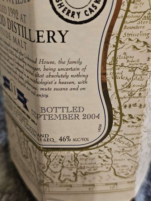 McGibbon's Provenance Linkwood Over 11 Years Old Speyside Malt Whisky