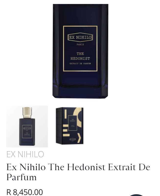 Ex Nihilo The Hedonist Extrait De Parfum