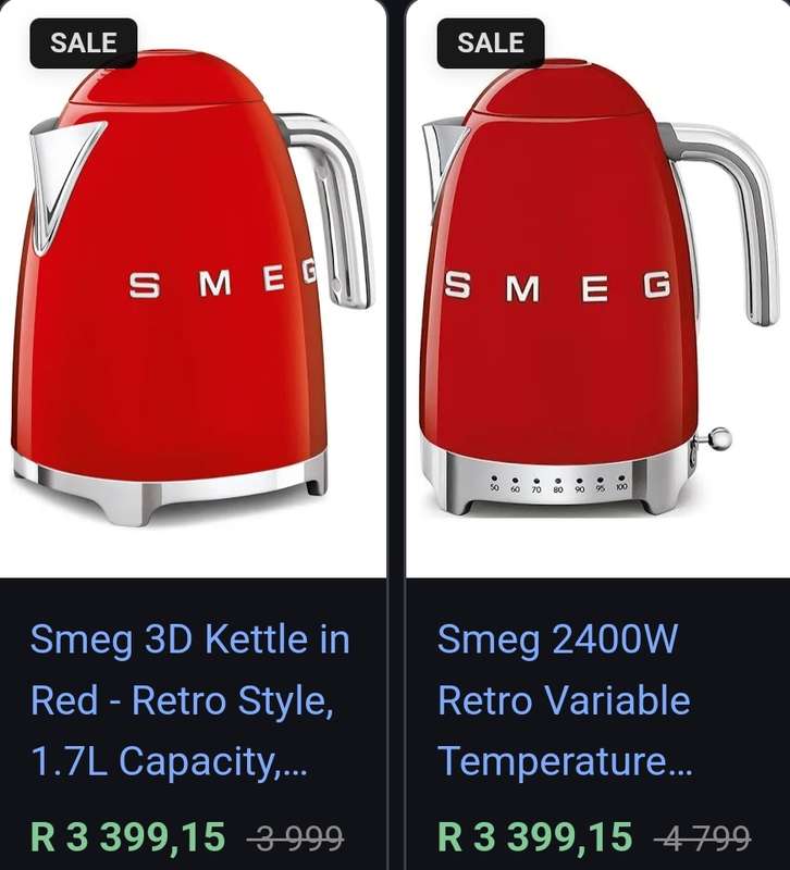 Smeg 1.7 Litres Retro Kettle