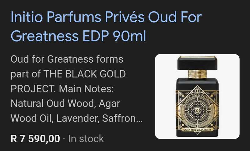 Initio Oud for Greatness Perfume
