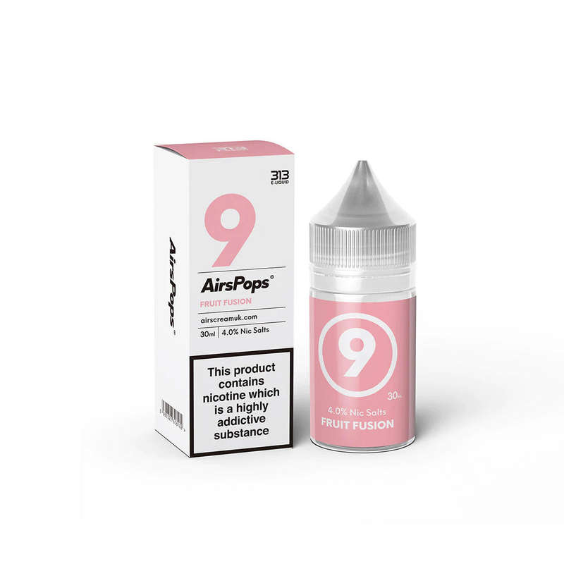 Fruit Fusion(9) 4% Airscream - Airpops 313 Vape E-Liquids 30ml