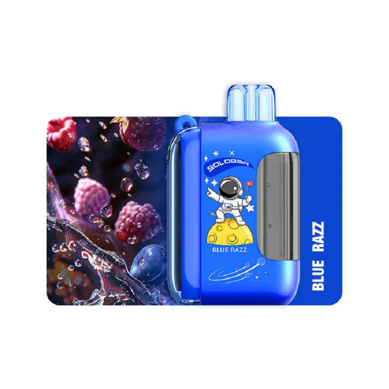 Blue Razz - Solo Bar Disposable Vape Kit 20000 Puffs