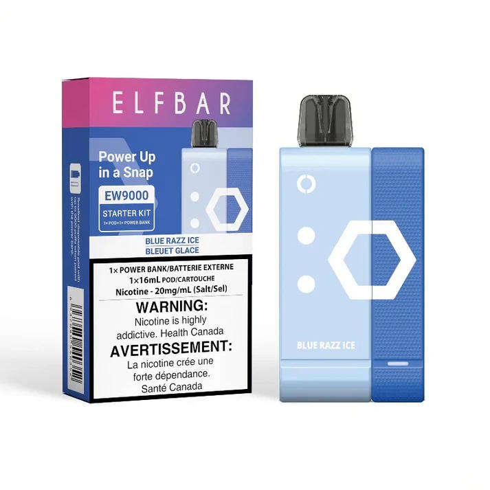 Elf Bar - EW9000 Disposable Vape Kit - 5% - Blue Razz