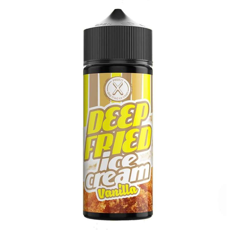 Project X Freebase - Deep Fried Ice Cream Vanilla 120ml 3mg Vape E-Liquid