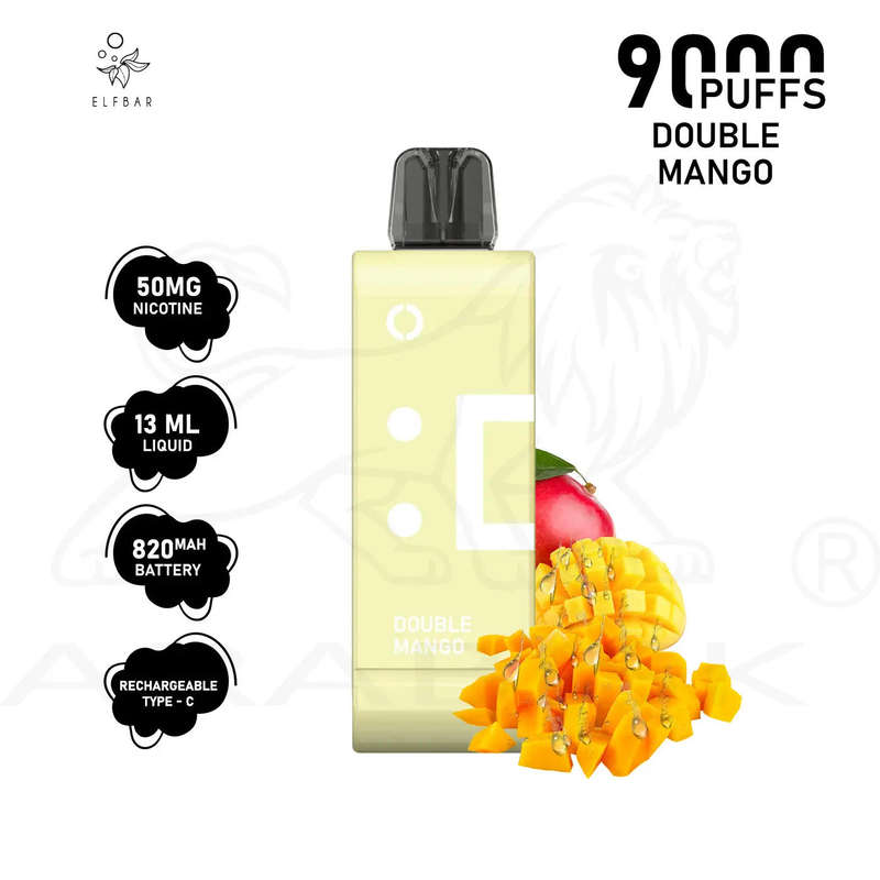 Elf Bar - EW9000 Disposable Vape Pod - 5% - Mango