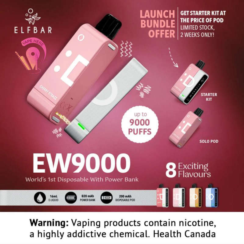 Elf Bar - EW9000 Disposable Vape Kit - 5% - Sour Lush